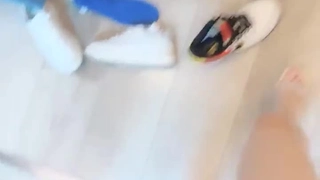 娇妻 雪白 呻吟-美女学生妹子是男友的乖母狗，戴着狗炼项圈乖乖让男友无套抽插~